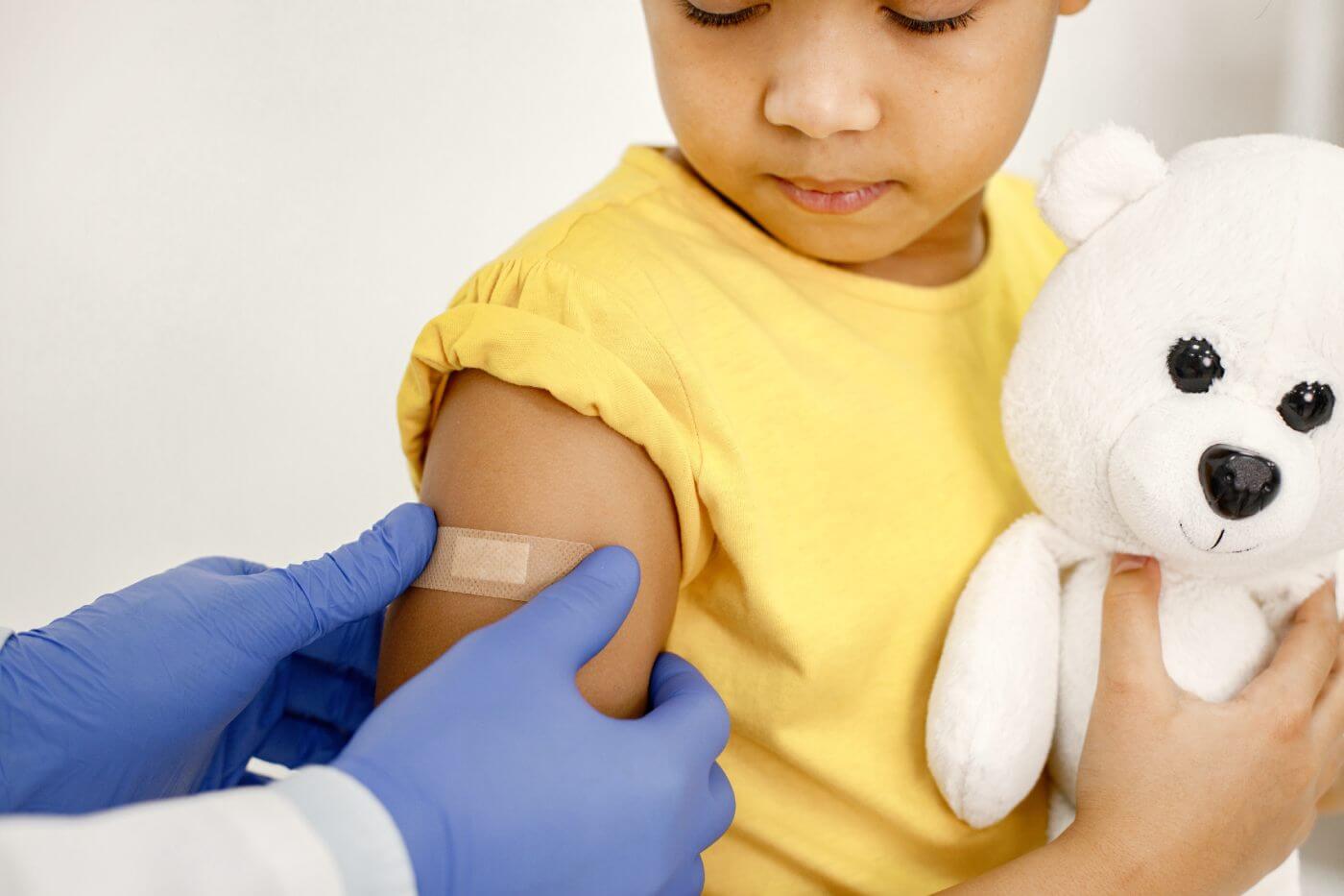 宝宝接种疫苗
